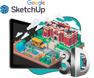 Google SketchUp - Programowanie dla dzieci w Warszawie