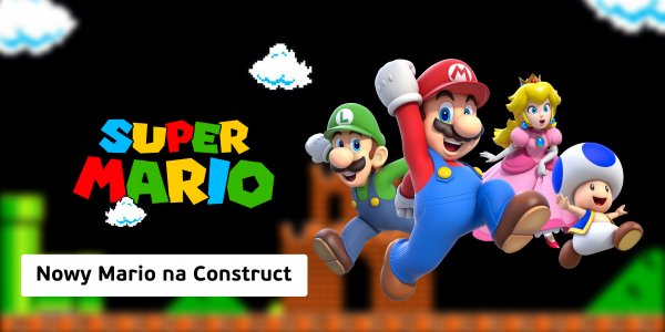 Nowy Mario na Construct  - Programowanie dla dzieci w Warszawie