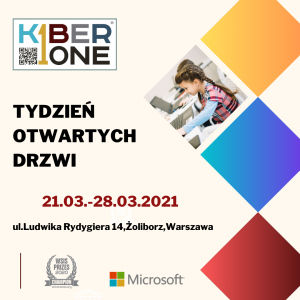 Tydzień Otwartych Drzwi w KIBERone! - Programowanie dla dzieci w Warszawie